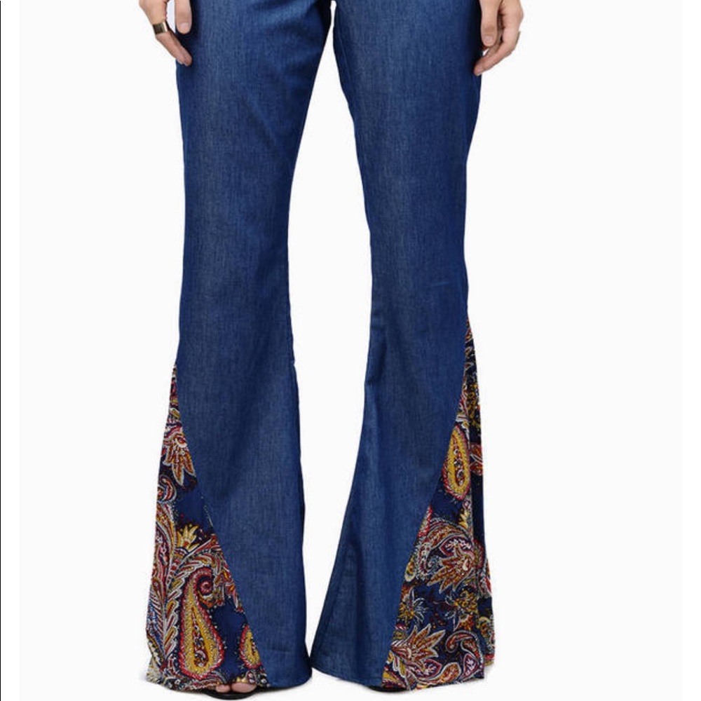 Pretty in Paisley Jeans